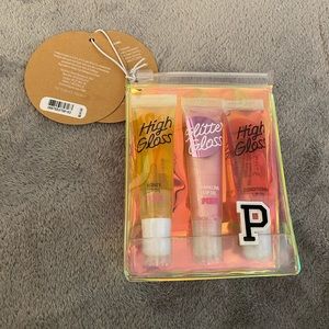 Brand New With Tags Victorias Secret Pink Lipgloss Set